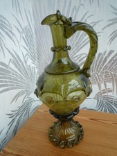 Vintage victorian green glass - vintage,