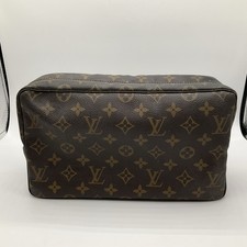 Louis Vuitton Monogram Trousse Toilette Cosmetic Toiletry Pouch Bag