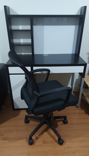 One ikea micke white - ikea, white/black