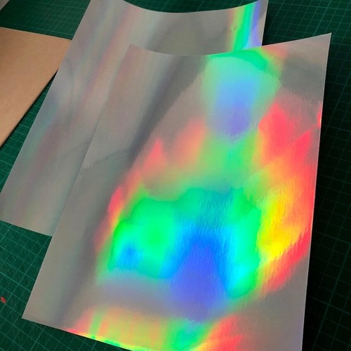 Holographic silver - 2x,