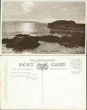 Portstewart Eventide 210700 Valentines photo Brown WW2 Tennyson Message 