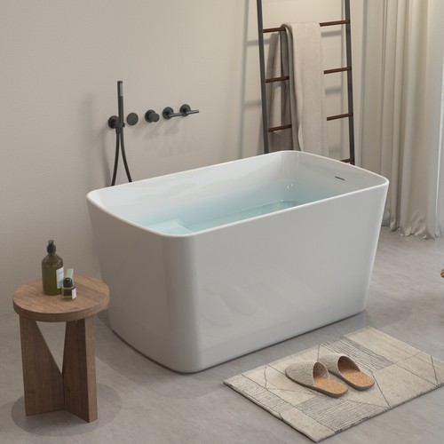 Freestanding bathtub with - 49",