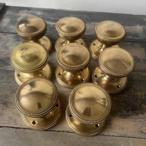 Vintage solid brass - brass, door