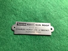 Tudor Webasto Sun Roof  -