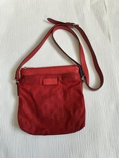 Gucci Red GG Nylon Crossbody