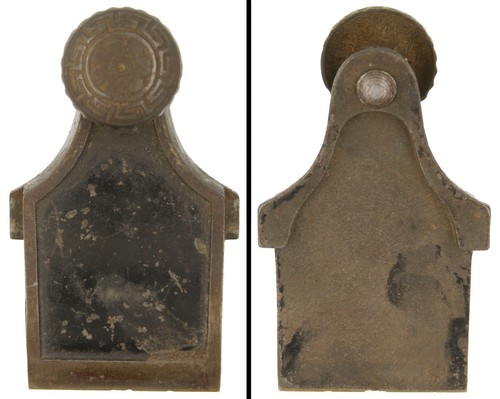 Original cap iron - &, screw