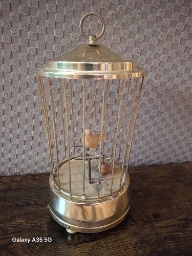 Vintage bird cage - vintage, box