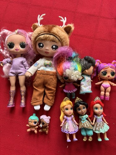 10x small dolls - 10x,