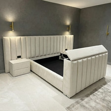 Panelled hotel style bed - style,