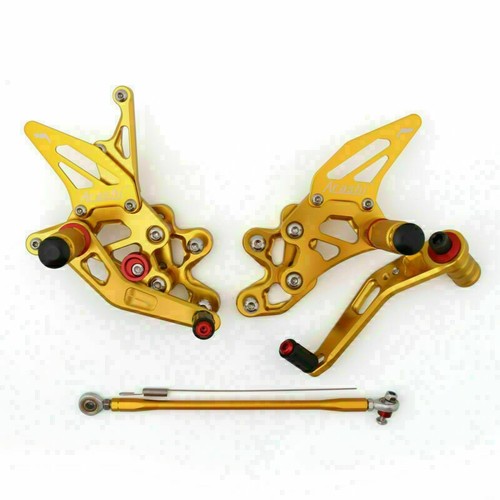 Aluminum rearsets footpegs - aluminum,