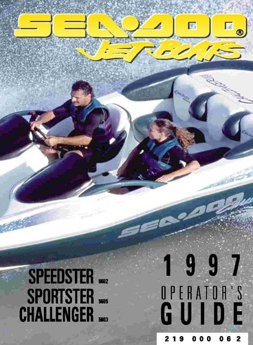 Sea doo owners manual book - sea-doo,