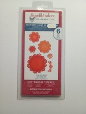 Spellbinders Die Set Shapeabilities Floral Doily Motifs 6 Pieces Cardmaking