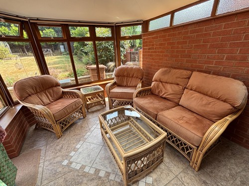 Vintage cane conservatory - vintage,