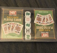 Poker Dice Set 2 Packs of