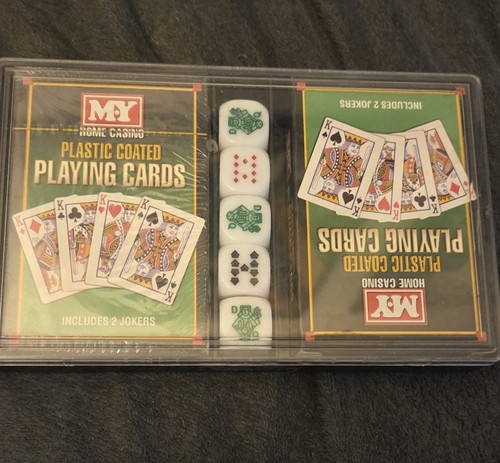 Poker dice set - dice,