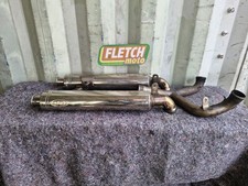 2003 KTM DUKE 2 640 J D RACING EXHAUST SILENCER CAN MUFFLER WITH LINK PIPE