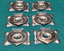 Arts and Crafts furniture handles. Waring and Gillows. Set of 6