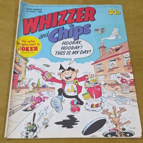 Whizzer and chips april 1989 - and, 1