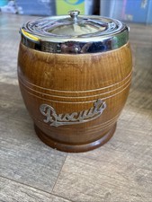 VINTAGE WOOD AND CERAMIC LINED