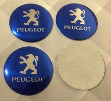 4x Peugeot Wheel Centre Cap