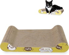 Cat Scratching Board Cat Scratching Pad with Catnip Lounge Jungle Stripe Pattern