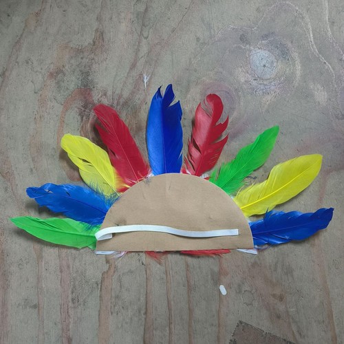 Child artifical feather indian - child,