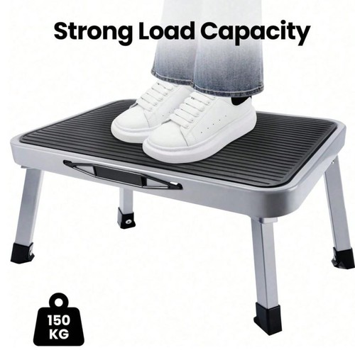 Folding step stool - step, anti