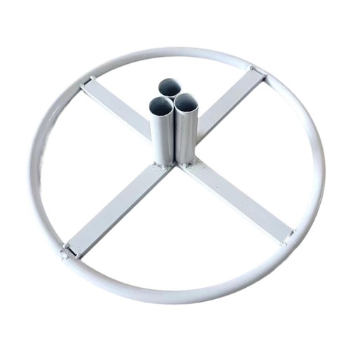 Flower pole display stand - display,