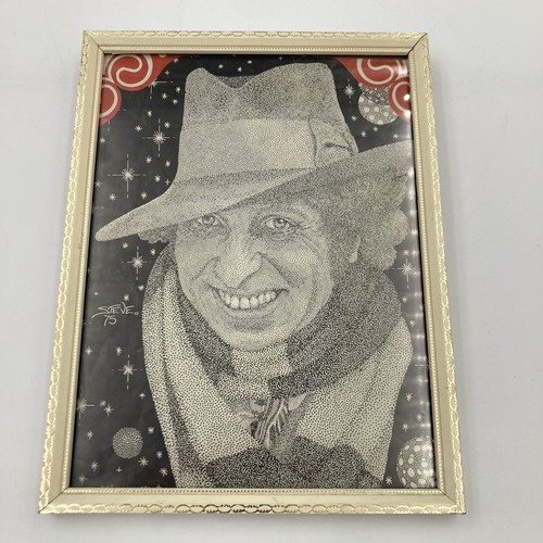 Doctor who tom - tom, framed