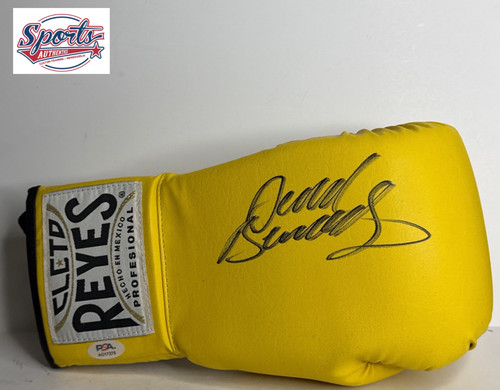 David benavidez signed yellow - benavidez,