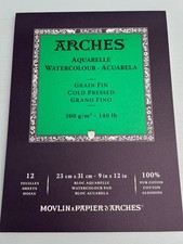 Arches Watercolour Paper Pad 9