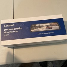 AZDOME 10" Dash Cam Front and Rear Car Rear View Mirror Dash Camera Night Vision