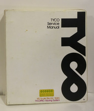 RARE Vintage 1974 TYCO Service Manual HO Scale Electric Trains & TYCOPRO Racing