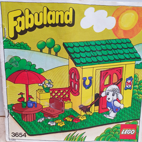 Lego fabuland 3654 lisa - lego, lamb's