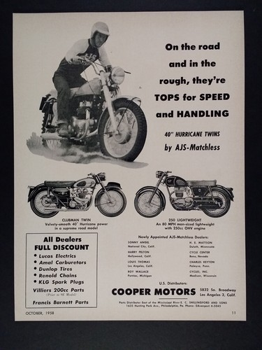 1959 matchless clubman twin - matchless,