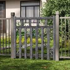 Garden wooden gate - wooden, pedestrian