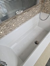Ex Display Villeroy & Boch Squaro Edge 12 Whirlpool bath 1700 x 750mm RRP £7469