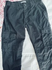 Primark black cargo trousers