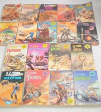 E.C. Tubb lot of 18 Sci-FI