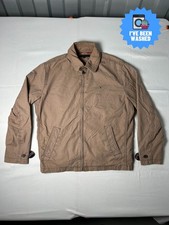 Vintage Tommy Hilfiger Harrington Tweed Tailored Jacket Lined Tan Brown Timeless