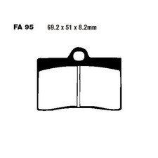 Pair Of EBC Brake Pads V