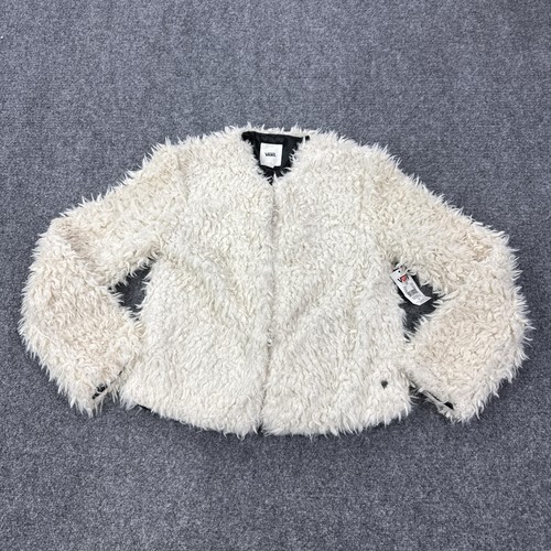 Vans jacket womens white - womens, xs