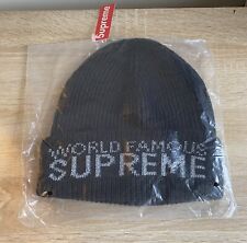 SUPREME WORLD FAMOUS BEANIE