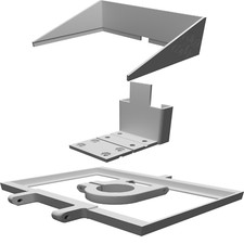 Monitor Mount for Turnigy 9X