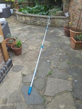 OptiLoc window cleaning pole, 3 sections, max length 12 foot