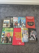 Fishing Books Bundle X 9 Sea Angling And Fishing Tackle Boating Knots GAR