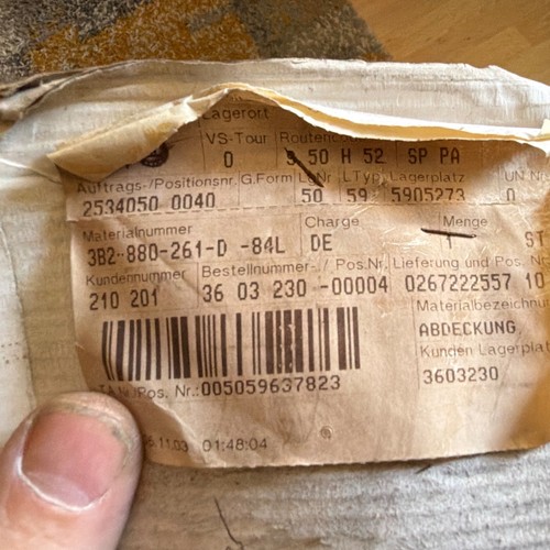 Genuine passat dashboard - b5,