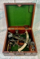 Antique Maritime Sextant Dobbie McInnes - Glasgow, Nautical Navigation, Cased