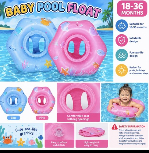 Baby swimming float - baby,