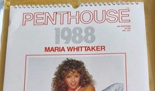 Penthouse Calendar 1988 Maria Whittaker Cover, Rare and collectable 